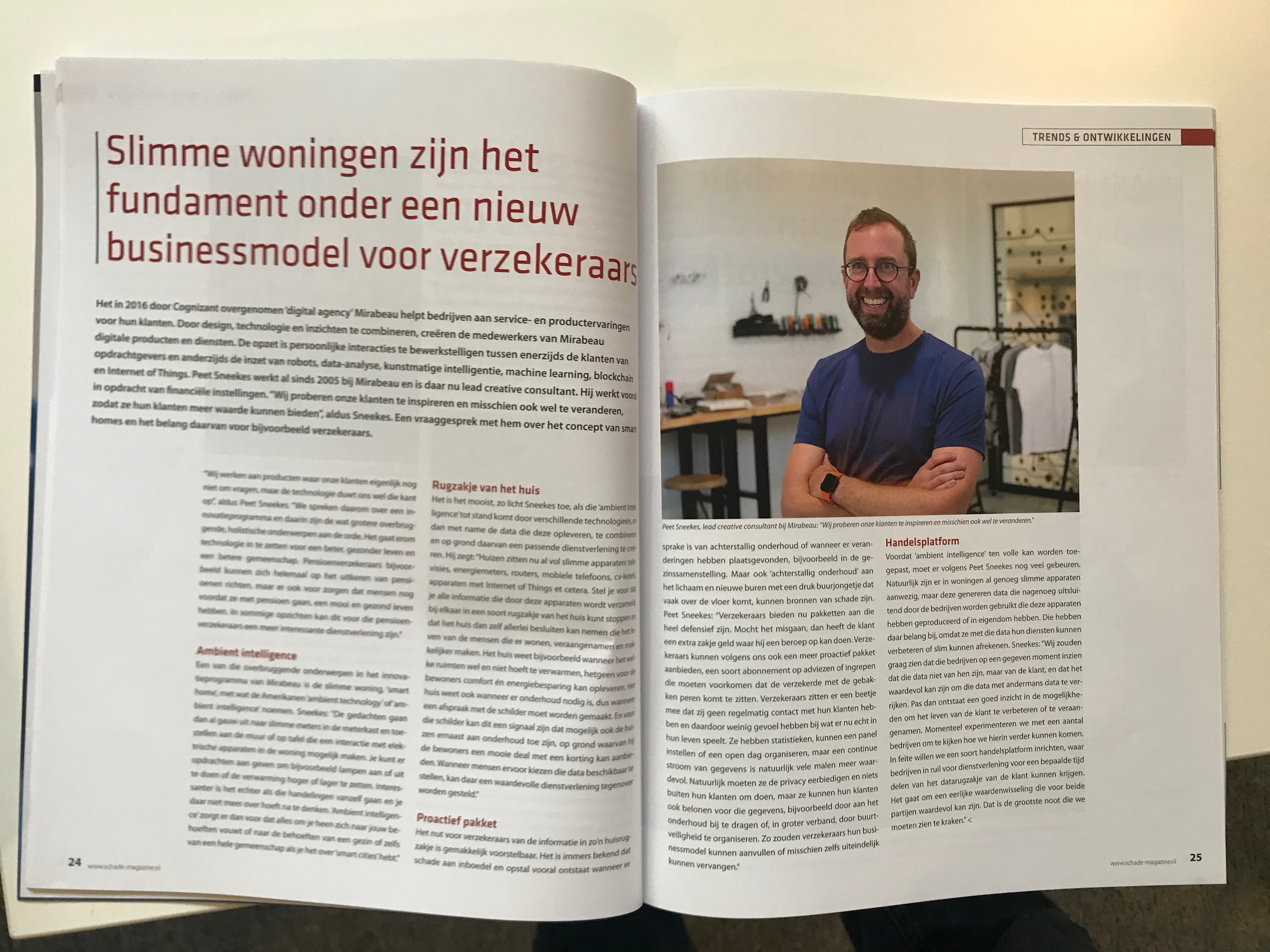 Schade Magazine: Van slim wonen, naar slim leven
